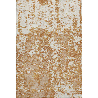 Piper Looms Mayfield Abstract AMF946 Copper Machine Washable Area Rug main image