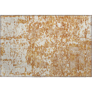 Piper Looms Mayfield Abstract AMF946 Copper Machine Washable Area Rug Scatter Main Image