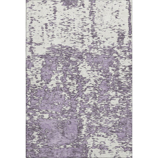 Piper Looms Mayfield Abstract AMF946 Lavender Machine Washable Area Rug main image