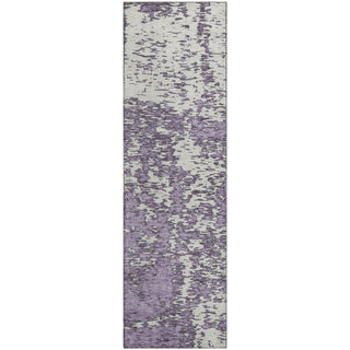 Piper Looms Mayfield Abstract AMF946 Lavender Machine Washable Area Rug Runner Main Image