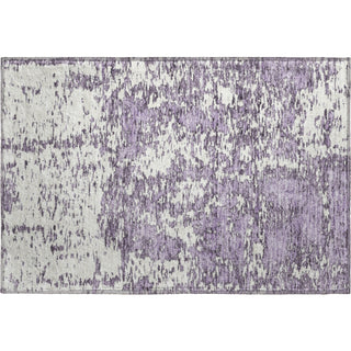 Piper Looms Mayfield Abstract AMF946 Lavender Machine Washable Area Rug Scatter Main Image
