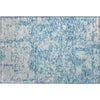 Piper Looms Mayfield Abstract AMF946 Teal Machine Washable Area Rug Scatter Main Image