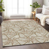 Piper Looms Mayfield Geometric AMF947 Beige Machine Washable Area Rug Lifestyle Image Feature