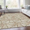 Piper Looms Mayfield Geometric AMF947 Beige Machine Washable Area Rug Lifestyle Image Feature