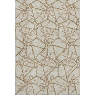 Piper Looms Mayfield Geometric AMF947 Beige Machine Washable Area Rug main image