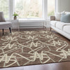 Piper Looms Mayfield Geometric AMF947 Brown Machine Washable Area Rug Lifestyle Image Feature