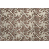 Piper Looms Mayfield Geometric AMF947 Brown Machine Washable Area Rug Scatter Main Image