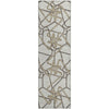 Piper Looms Mayfield Geometric AMF947 Ivory Machine Washable Area Rug Runner Main Image