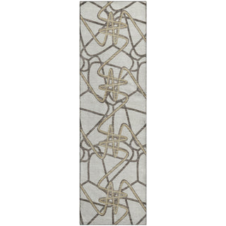Piper Looms Mayfield Geometric AMF947 Ivory Machine Washable Area Rug Runner Main Image