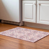 Piper Looms Mayfield Geometric AMF947 Pink Machine Washable Area Rug Scatter Lifestyle Image Feature