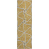 Piper Looms Mayfield Geometric AMF948 Gold Machine Washable Area Rug Runner Main Image