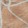 Piper Looms Mayfield Geometric AMF948 Salmon Machine Washable Area Rug Swatch Image