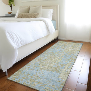 Piper Looms Mayfield Abstract AMF949 Beige Machine Washable Area Rug Runner Lifestyle Image Feature