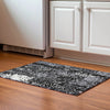 Piper Looms Mayfield Abstract AMF949 Black Machine Washable Area Rug Scatter Lifestyle Image Feature