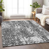 Piper Looms Mayfield Abstract AMF949 Charcoal Machine Washable Area Rug Lifestyle Image Feature