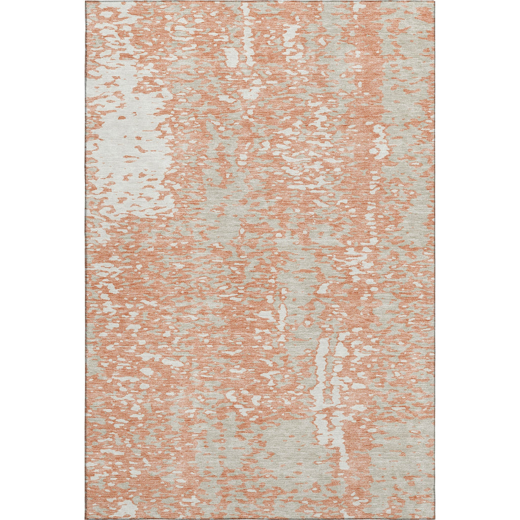 Piper Looms Mayfield Abstract AMF949 Coral Machine Washable Area Rug main image