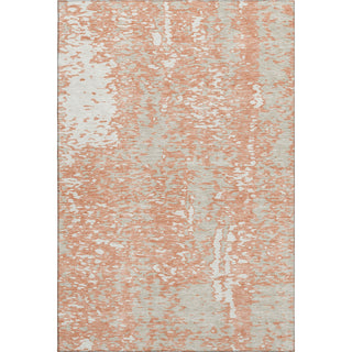 Piper Looms Mayfield Abstract AMF949 Coral Machine Washable Area Rug main image