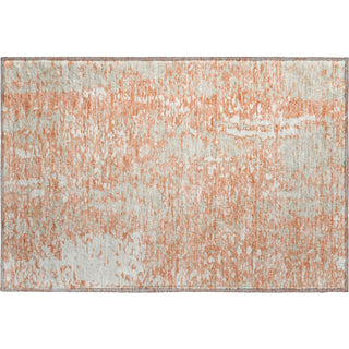 Piper Looms Mayfield Abstract AMF949 Coral Machine Washable Area Rug Scatter Main Image