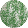 Piper Looms Mayfield Abstract AMF949 Emerald Machine Washable Area Rug Round Main Image