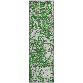 Piper Looms Mayfield Abstract AMF949 Emerald Machine Washable Area Rug Runner Main Image