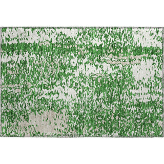 Piper Looms Mayfield Abstract AMF949 Emerald Machine Washable Area Rug Scatter Main Image