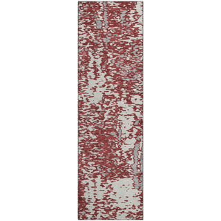 Piper Looms Mayfield Abstract AMF949 Garnet Machine Washable Area Rug Runner Main Image