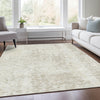 Piper Looms Mayfield Abstract AMF949 Ivory Machine Washable Area Rug Lifestyle Image Feature