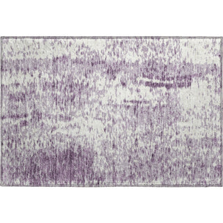 Piper Looms Mayfield Abstract AMF949 Lavender Machine Washable Area Rug Scatter Main Image