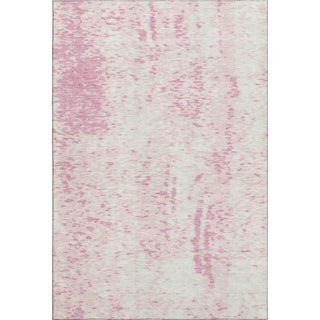 Piper Looms Mayfield Abstract AMF949 Pink Machine Washable Area Rug main image