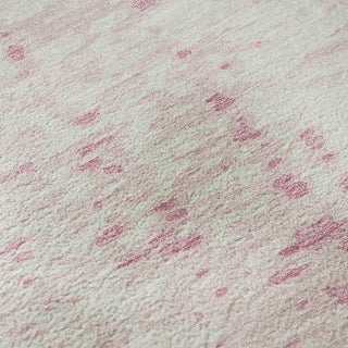 Piper Looms Mayfield Abstract AMF949 Pink Machine Washable Area Rug Swatch Image