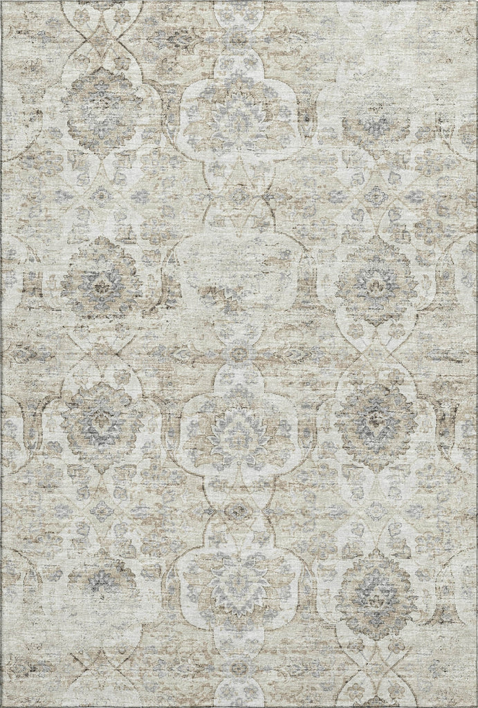 Piper Looms Mayfield Ornate AMF95 Linen Machine Washable Area Rug main image