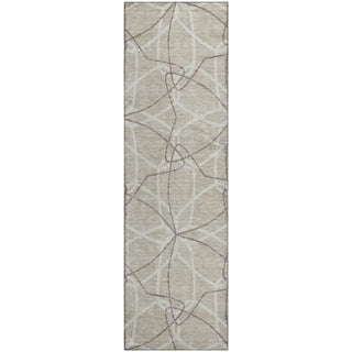 Piper Looms Mayfield Geometric AMF950 Beige Machine Washable Area Rug Runner Main Image