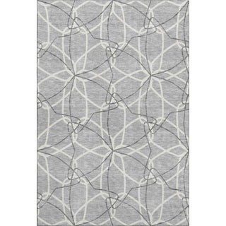 Piper Looms Mayfield Geometric AMF950 Gray Machine Washable Area Rug main image