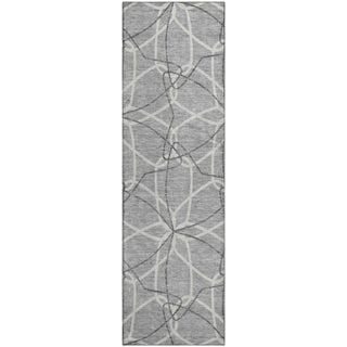 Piper Looms Mayfield Geometric AMF950 Gray Machine Washable Area Rug Runner Main Image