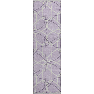Piper Looms Mayfield Geometric AMF950 Lavender Machine Washable Area Rug Runner Main Image