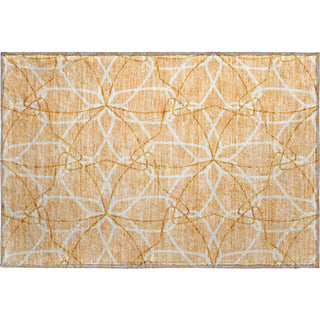 Piper Looms Mayfield Geometric AMF950 Peach Machine Washable Area Rug Scatter Main Image