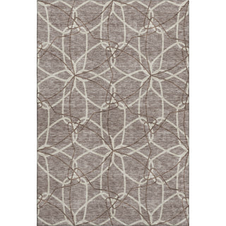 Piper Looms Mayfield Geometric AMF950 Taupe Machine Washable Area Rug main image