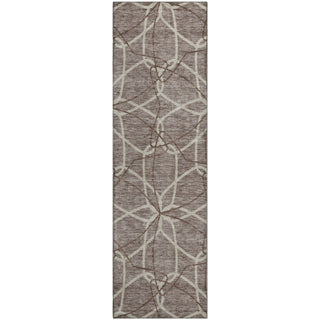 Piper Looms Mayfield Geometric AMF950 Taupe Machine Washable Area Rug Runner Main Image