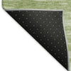 Piper Looms Mayfield Stripes AMF951 Aloe Machine Washable Area Rug Backing Image
