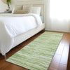Piper Looms Mayfield Stripes AMF951 Aloe Machine Washable Area Rug Runner Lifestyle Image Feature