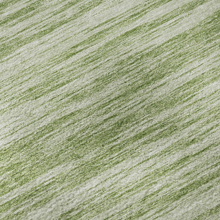 Piper Looms Mayfield Stripes AMF951 Aloe Machine Washable Area Rug Swatch Image