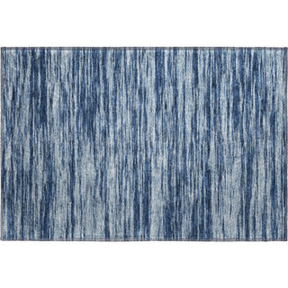 Piper Looms Mayfield Stripes AMF951 Blue Machine Washable Area Rug Scatter Main Image