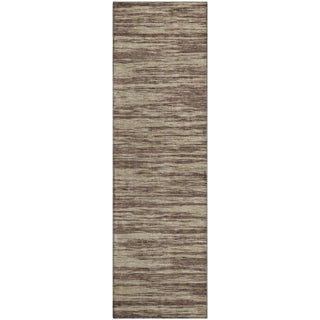 Piper Looms Mayfield Stripes AMF951 Brown Machine Washable Area Rug Runner Main Image