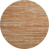 Piper Looms Mayfield Stripes AMF951 Copper Machine Washable Area Rug Round Main Image