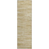 Piper Looms Mayfield Stripes AMF951 Gold Machine Washable Area Rug Runner Main Image
