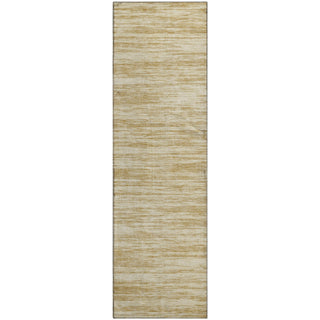 Piper Looms Mayfield Stripes AMF951 Gold Machine Washable Area Rug Runner Main Image