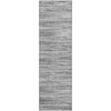 Piper Looms Mayfield Stripes AMF951 Gray Machine Washable Area Rug Runner Main Image