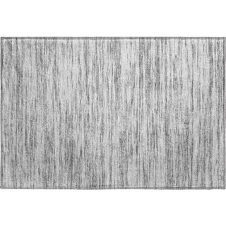 Piper Looms Mayfield Stripes AMF951 Gray Machine Washable Area Rug Scatter Main Image