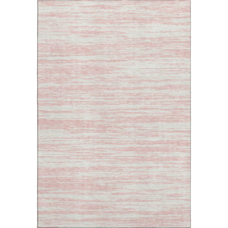 Piper Looms Mayfield Stripes AMF951 Pink Machine Washable Area Rug main image