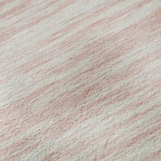 Piper Looms Mayfield Stripes AMF951 Pink Machine Washable Area Rug Swatch Image